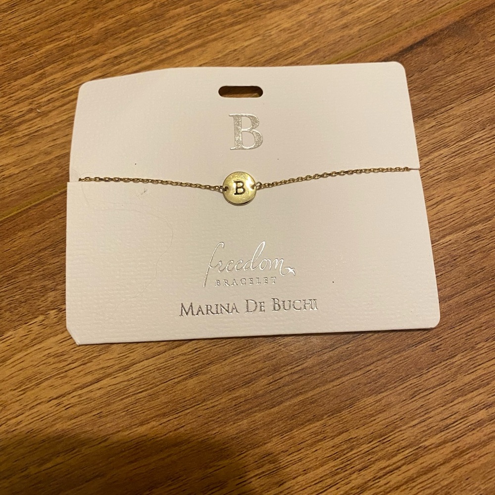 Mulberry Gold Charm Bracelet